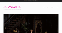 Desktop Screenshot of jennymannis.com