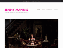 Tablet Screenshot of jennymannis.com